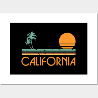 California Beach Posters and Art